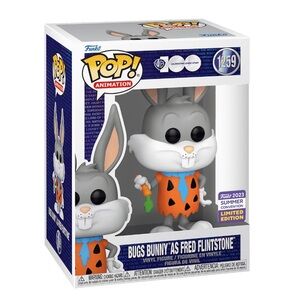 Funko Pop! Bugs Bunny as Fred Flintstone #1259 Summer Convention Exclusive